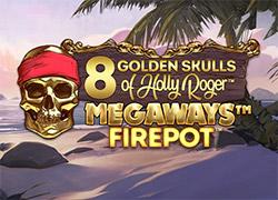 8 Golden Skulls of Holly Roger Megaways